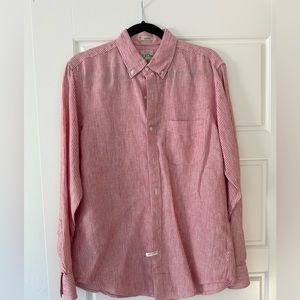 JCREW linen classic shirt